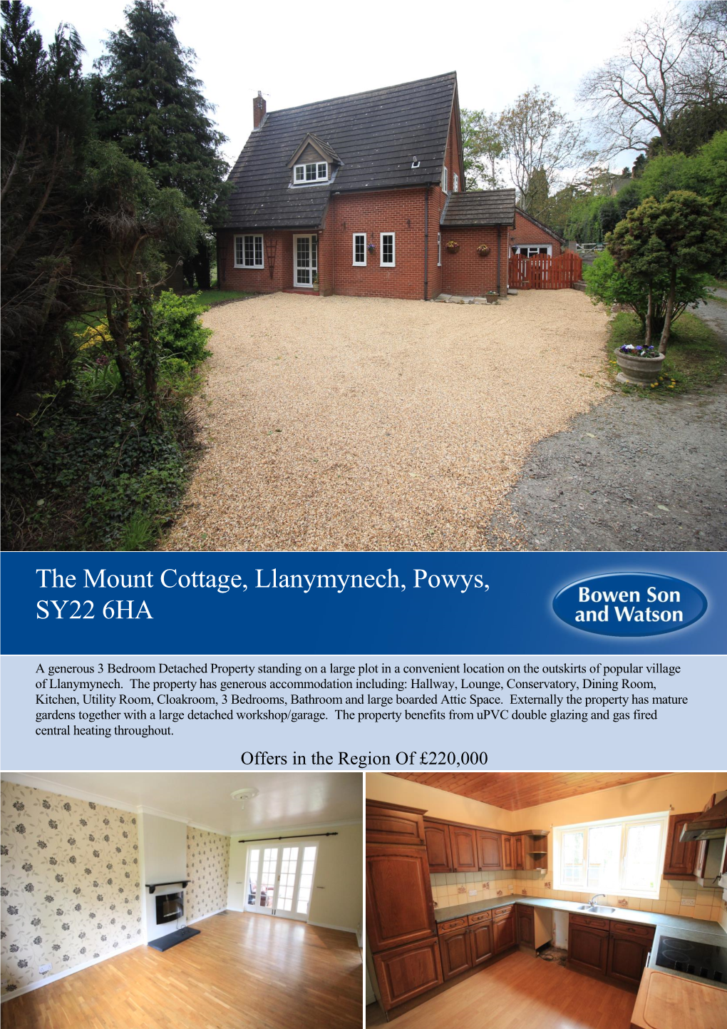 The Mount Cottage, Llanymynech, Powys, SY22 6HA