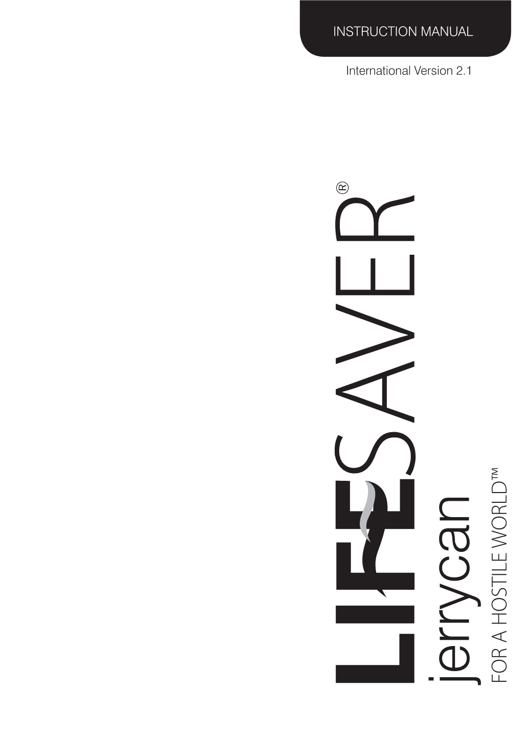 Lifesaver Jerrycan Manual