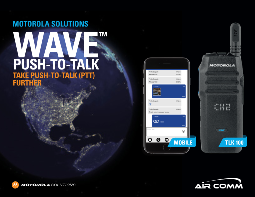 Wave Push-To-Talk: Instant Communication