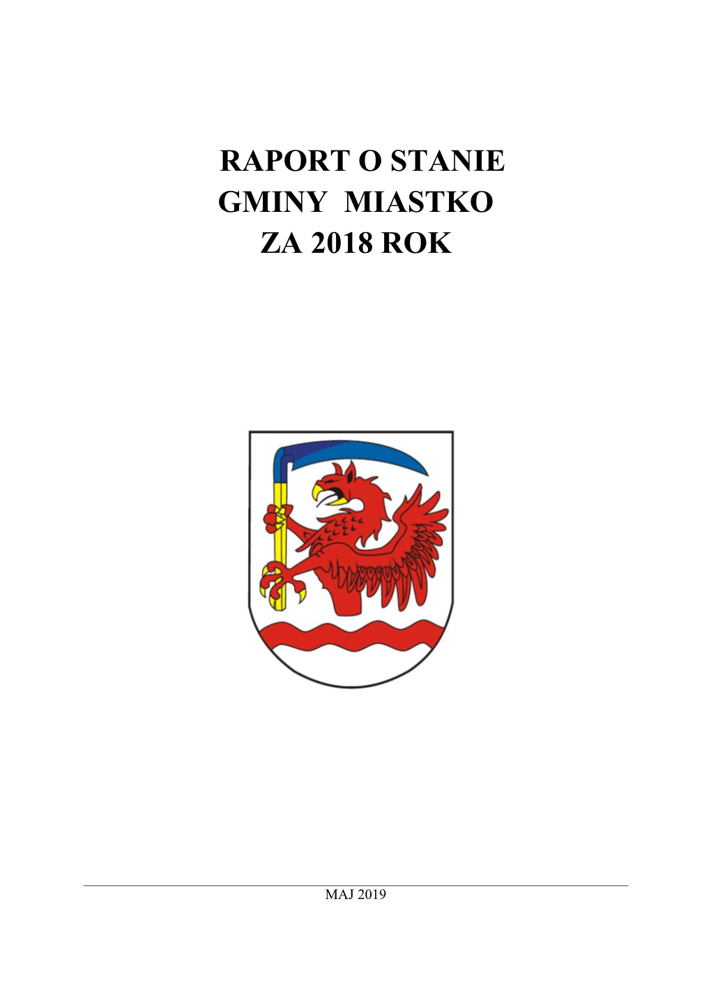 Raport O Stanie Gminy Miastko Za 2018 Rok