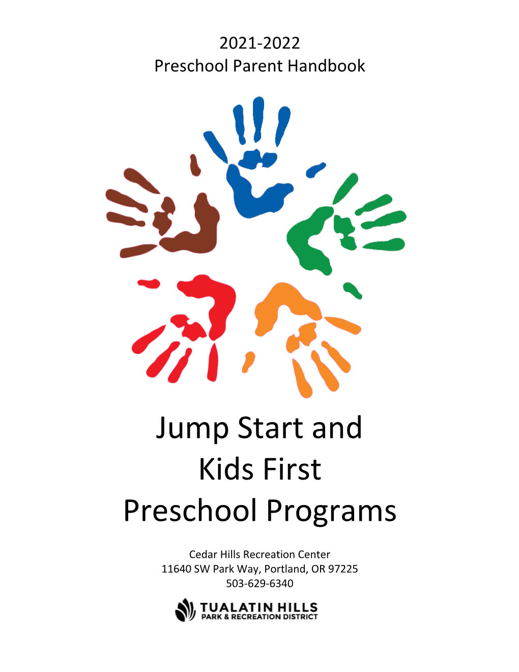 Jump Start and Kids First Preschool Programs