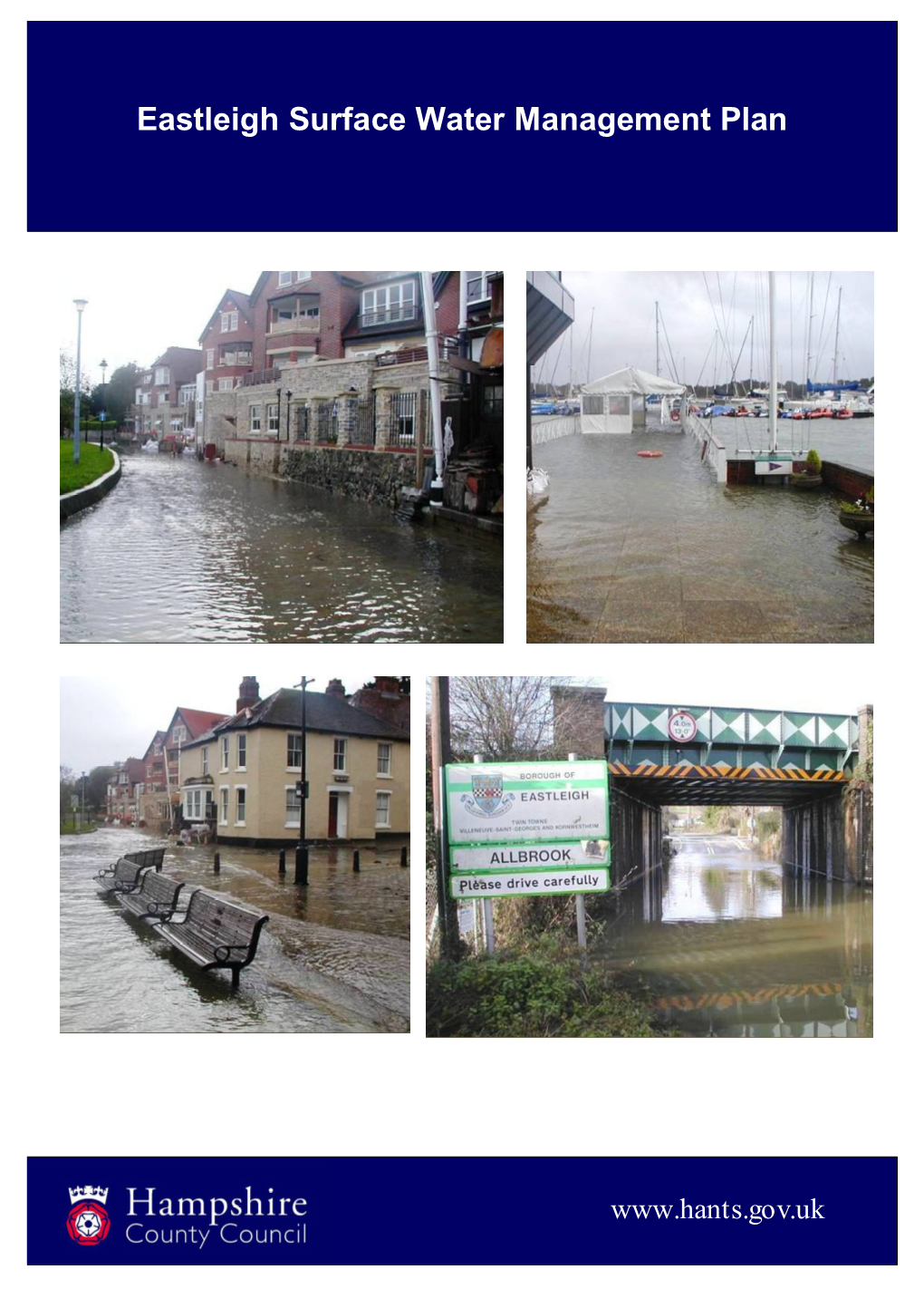 Surface Water Management Plan (SWMP) for Eastleigh