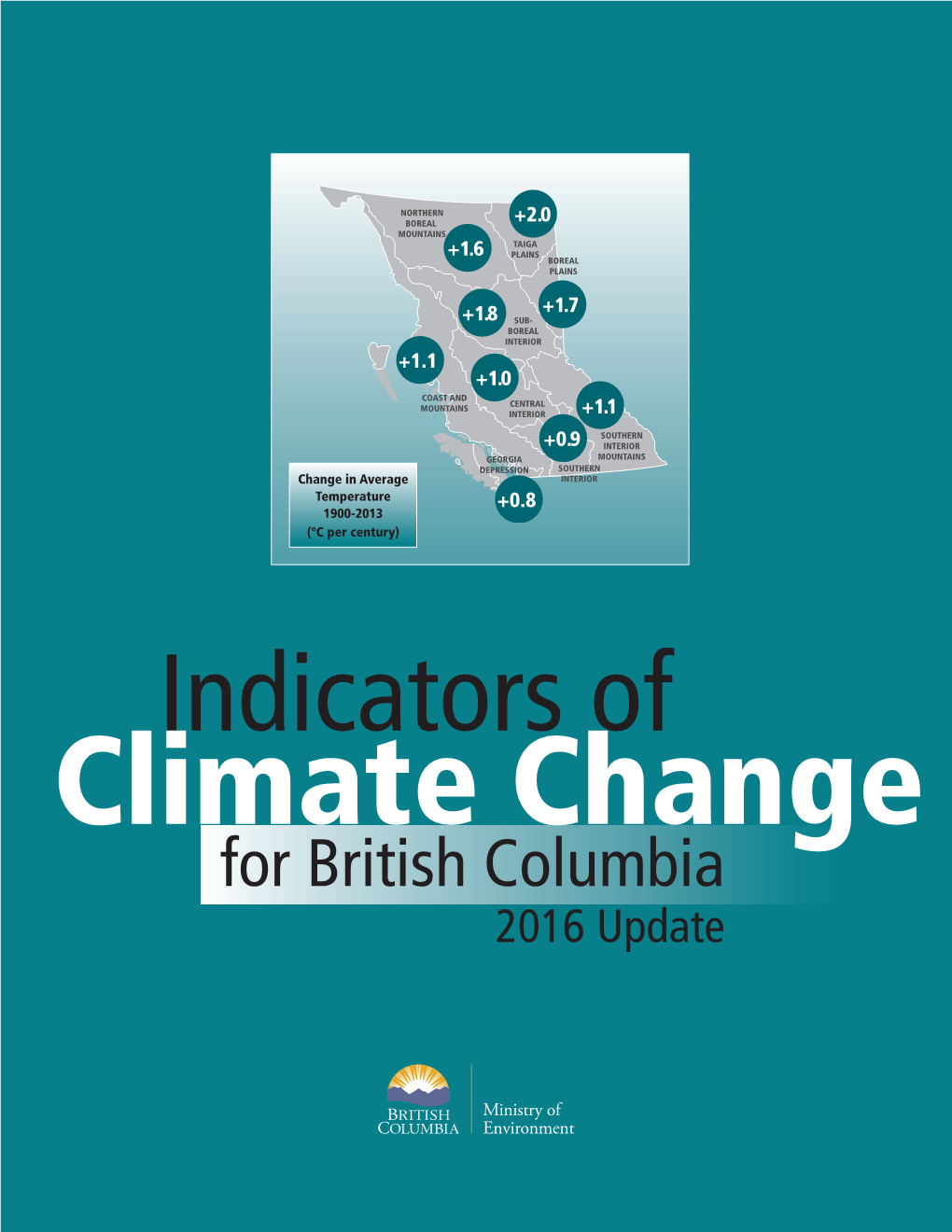 Indicators of Climate Change for British Columbia 2016 Update