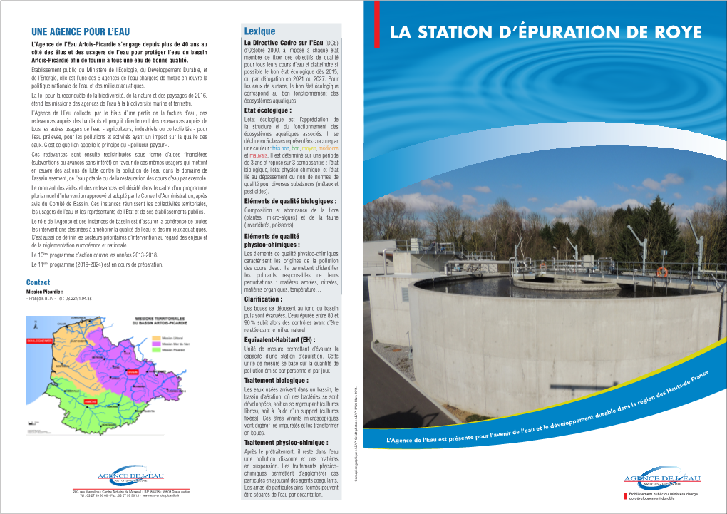 La Station D'épuration De Roye