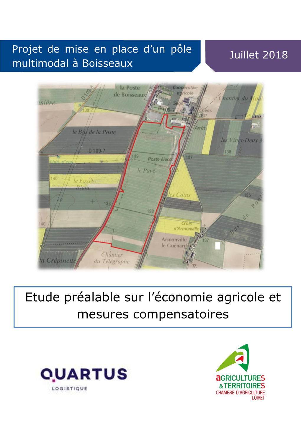 Etude Préalable Sur L'économie Agricole Et Mesures Compensatoires