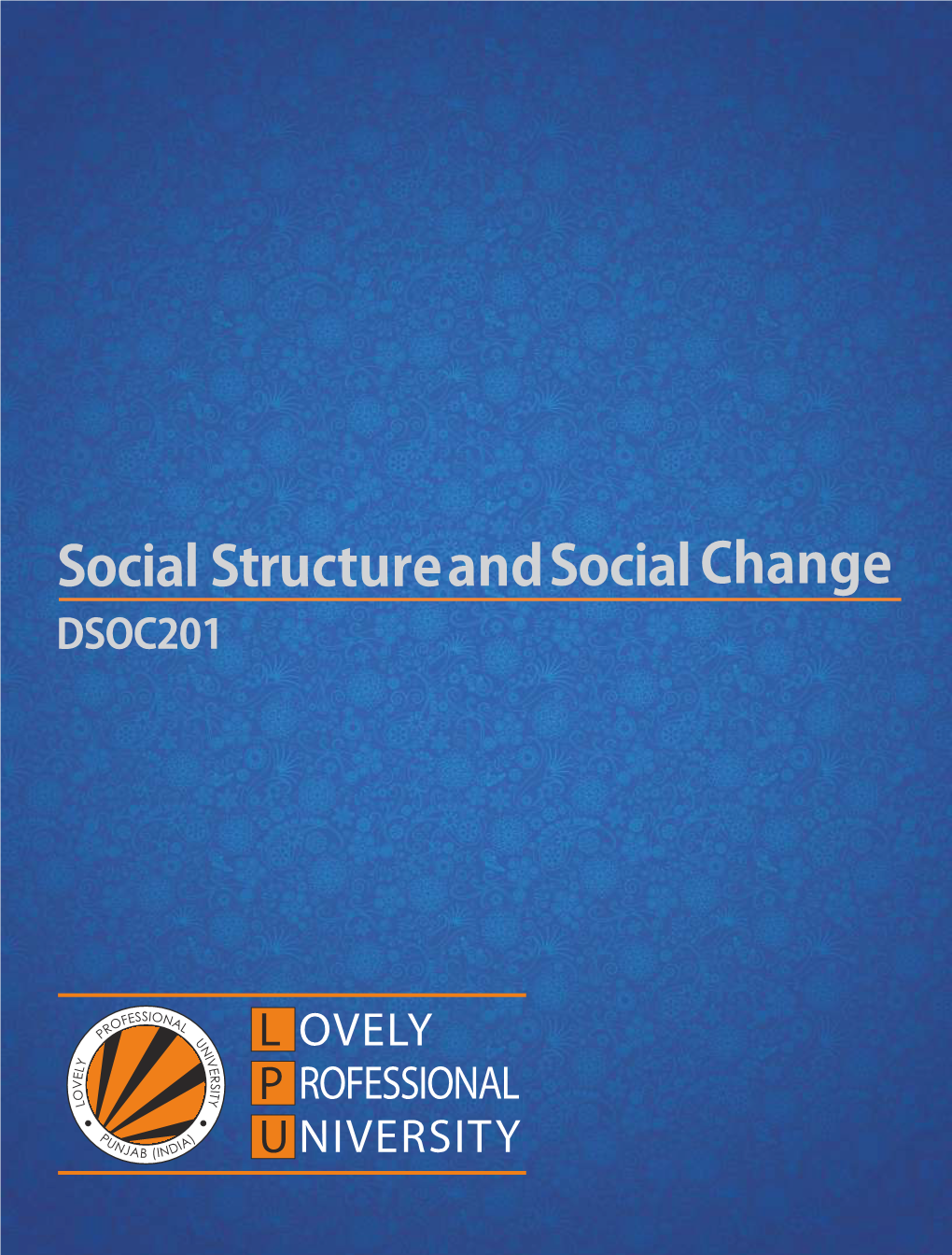 Social Structureand Change Social