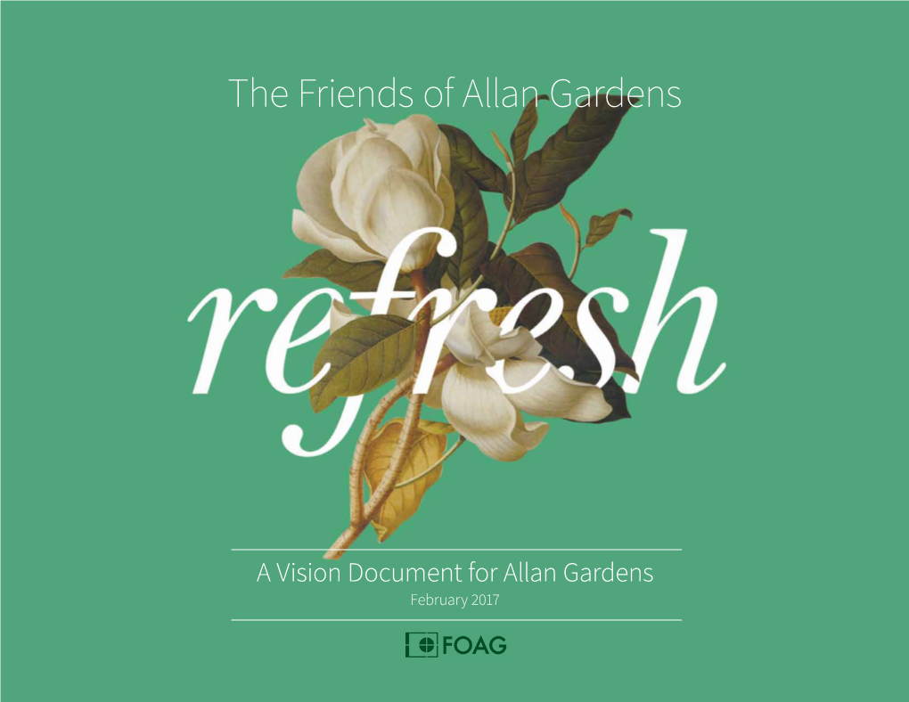 ALLAN GARDENS Refresh