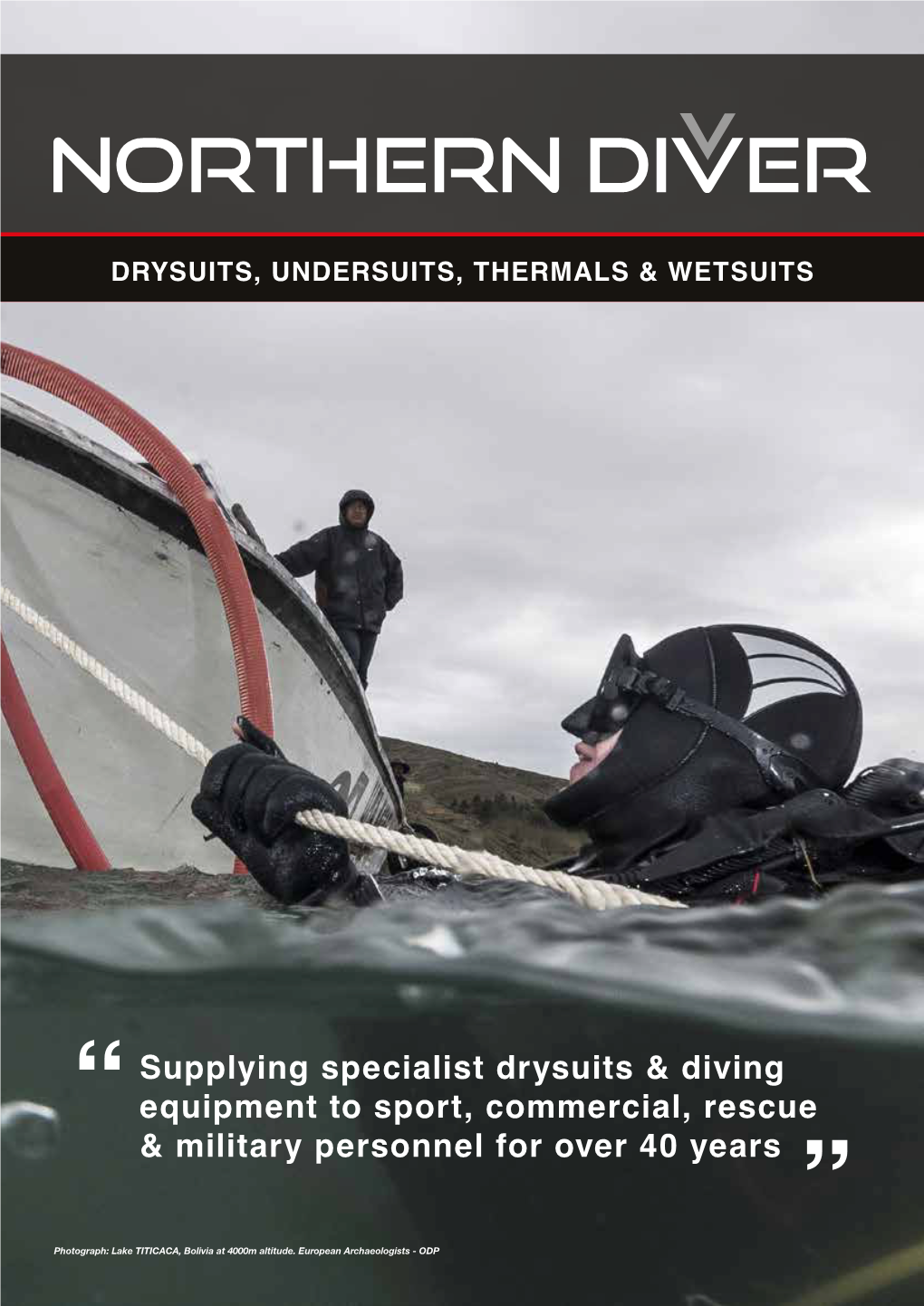 Supplying Specialist Drysuits & Diving Equipment to Sport, Commercial