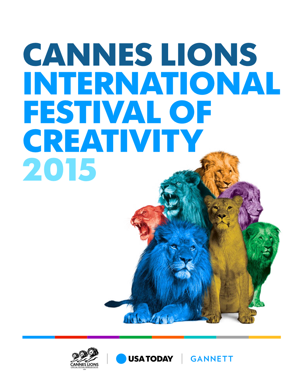 Cannes Lions International Festival of Creativity 2015 Table of Contents