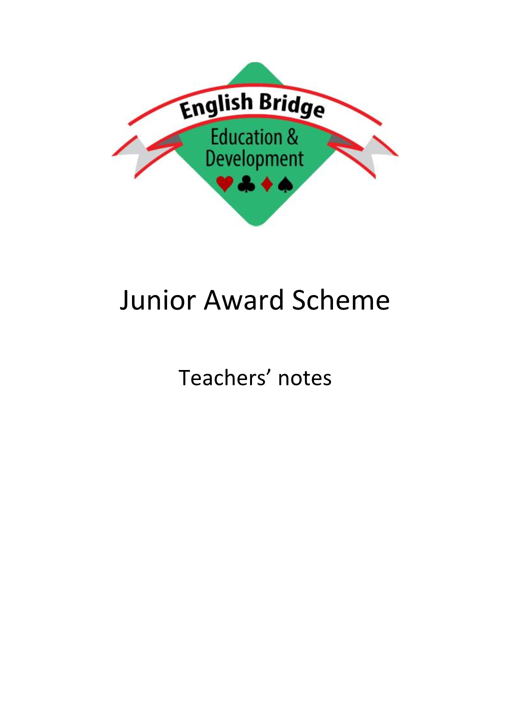 Junior Award Scheme