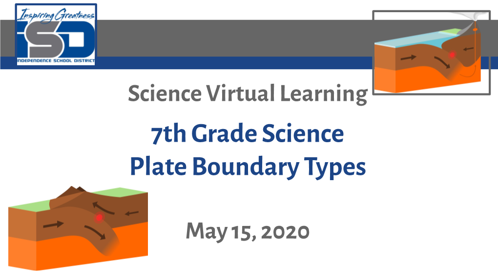 7Th Grade Science Plate Boundary Types