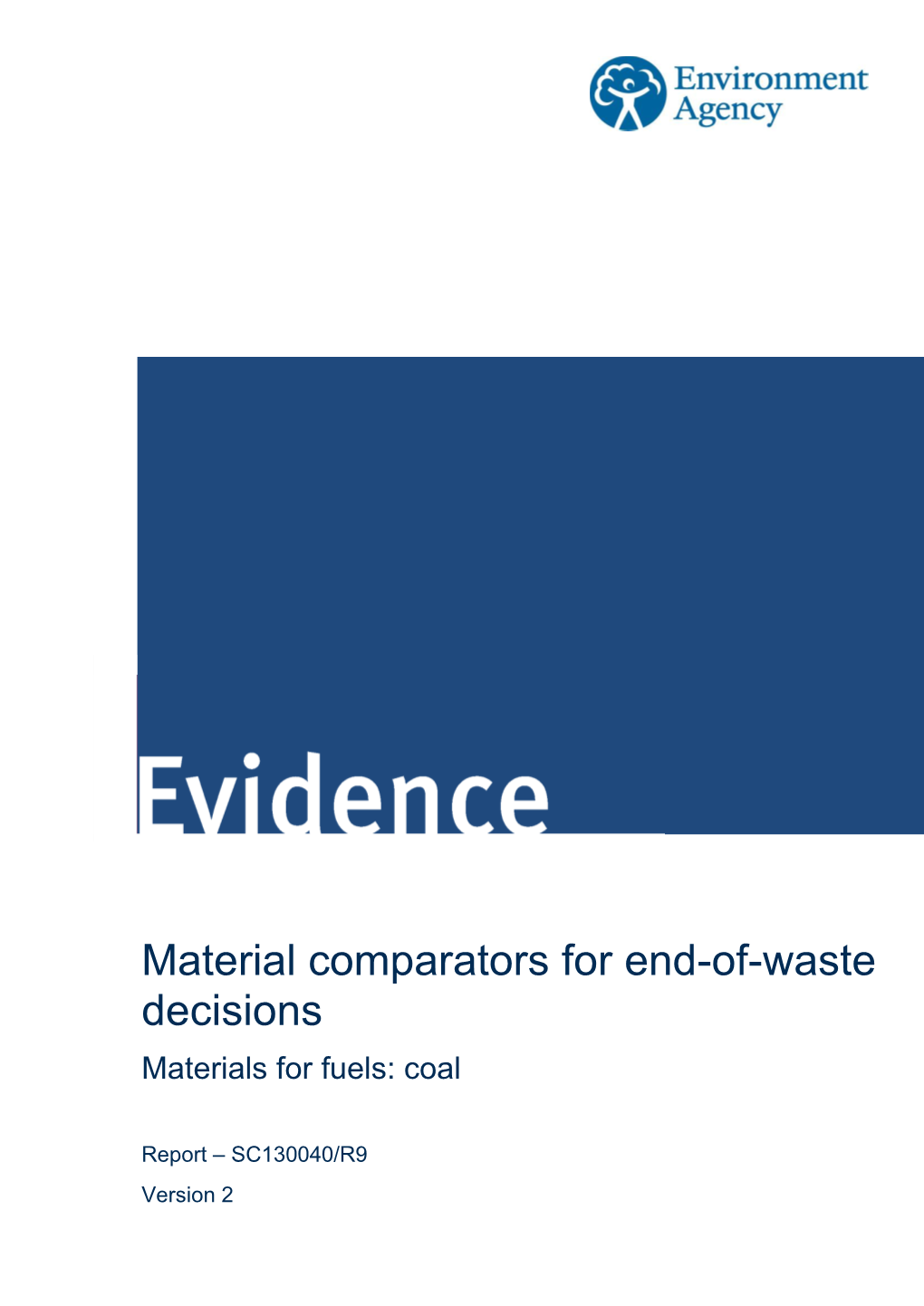 Material Comparators for Fuels: Coal