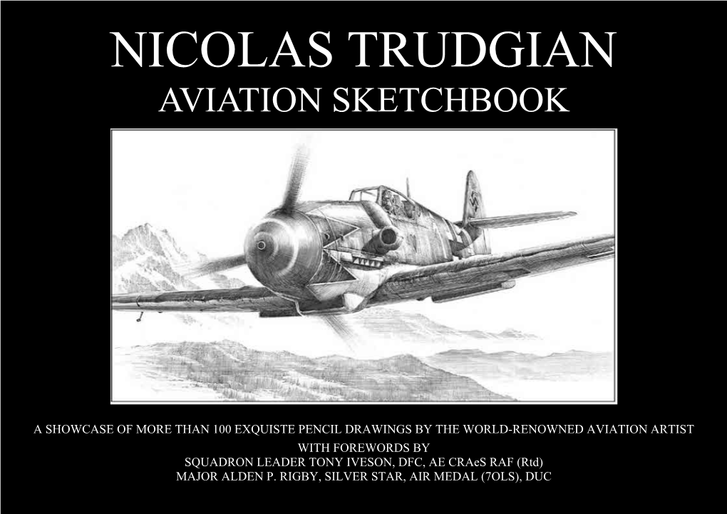 Niclolas Trudgian Aviation Sketchbook