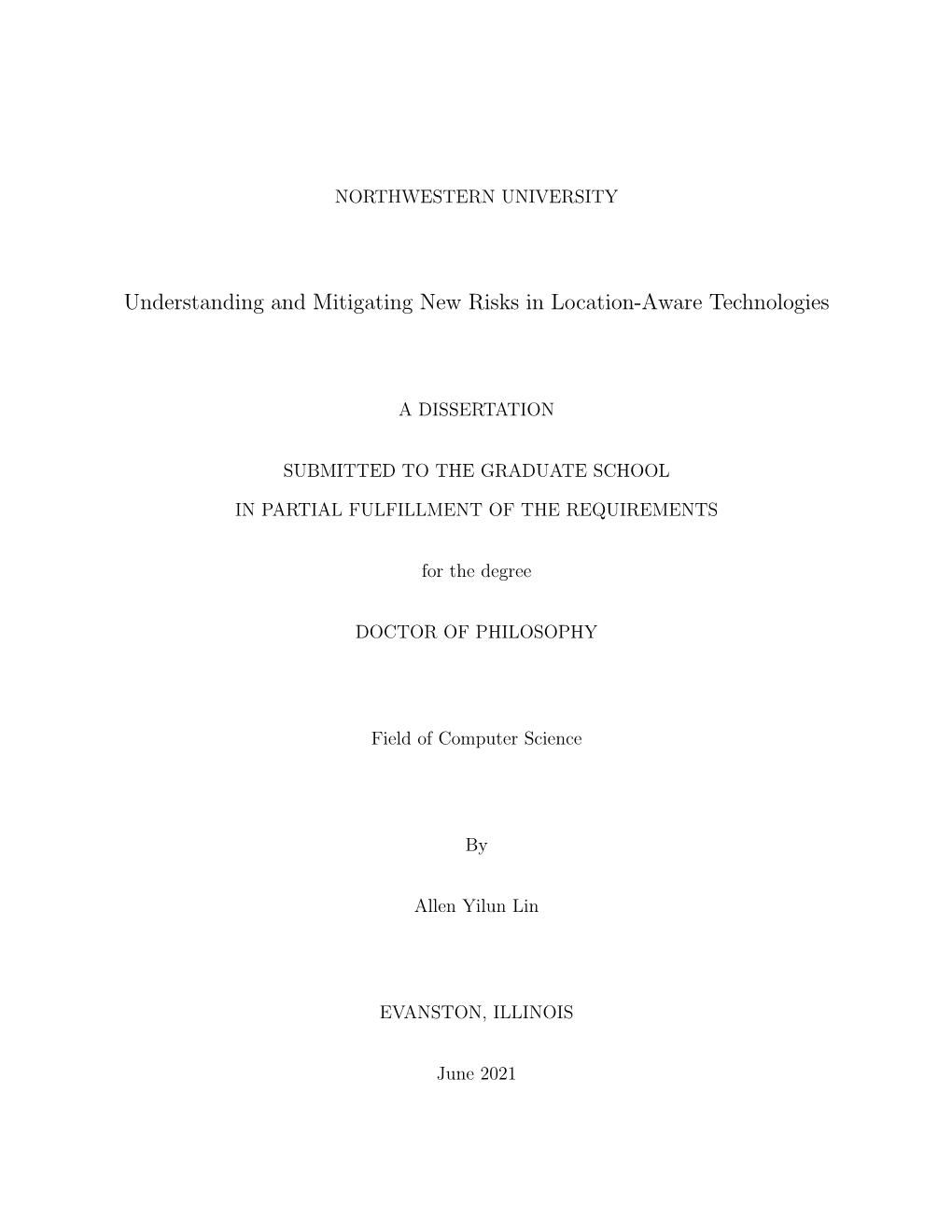 Understanding and Mitigating New Risks in Location-Aware Technologies