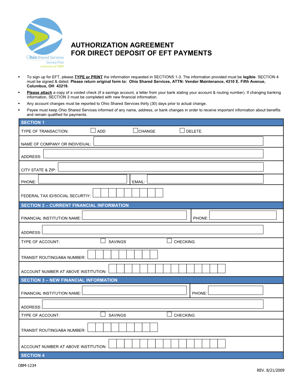 SECTION 2 Current Financial Information