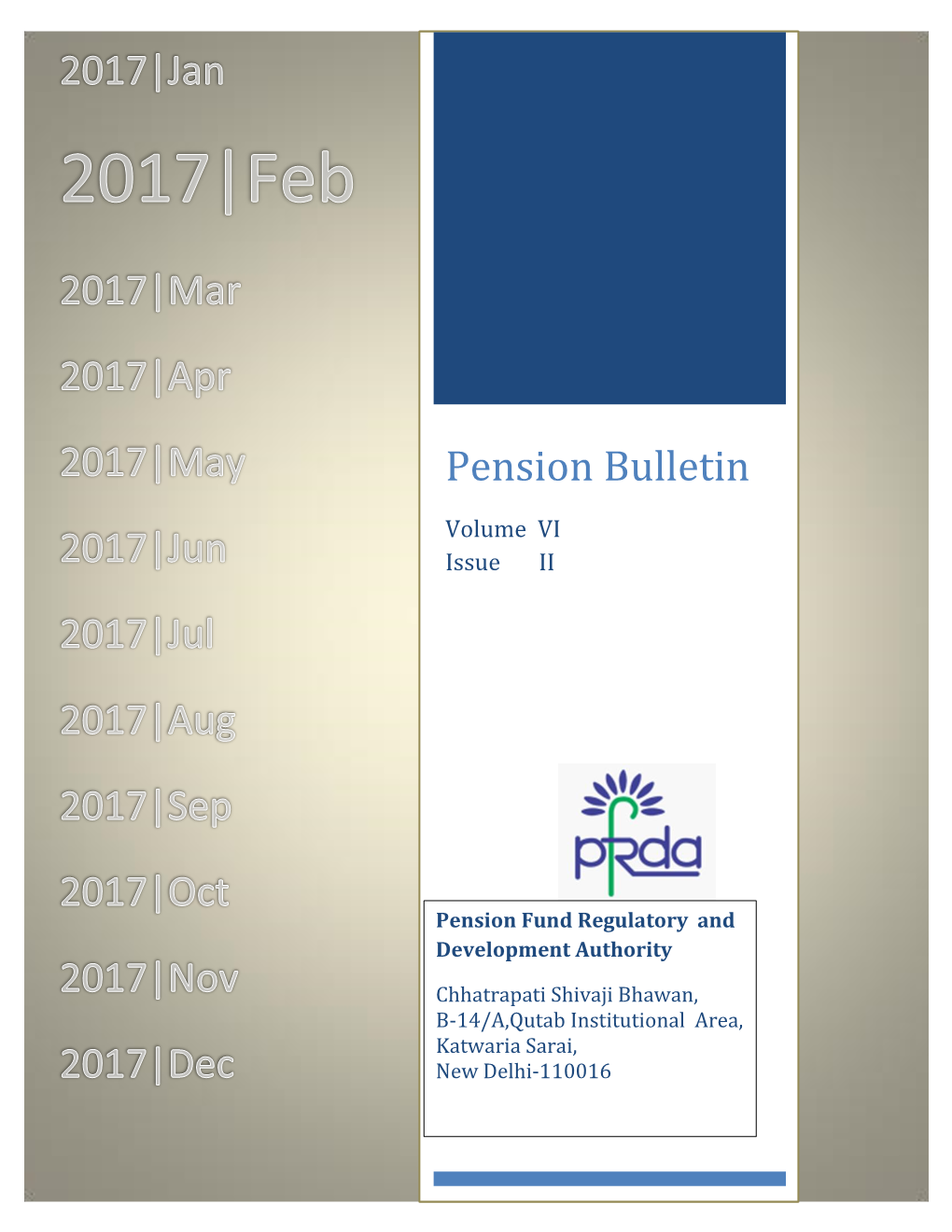 Pension Bulletin Volume VI Issue II