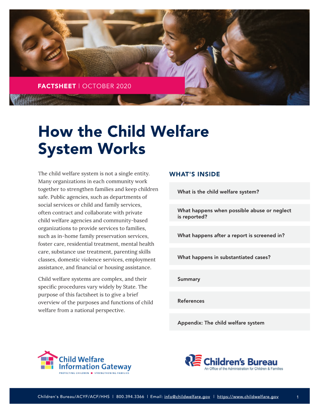 How the Child Welfare System Works