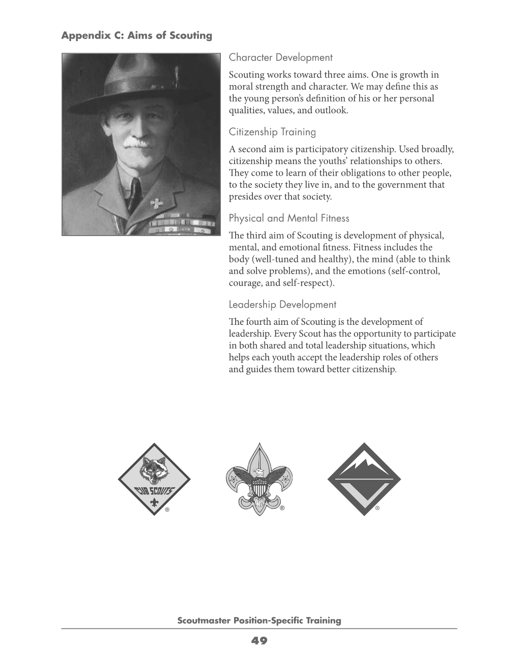 Scoutmaster Training Handouts