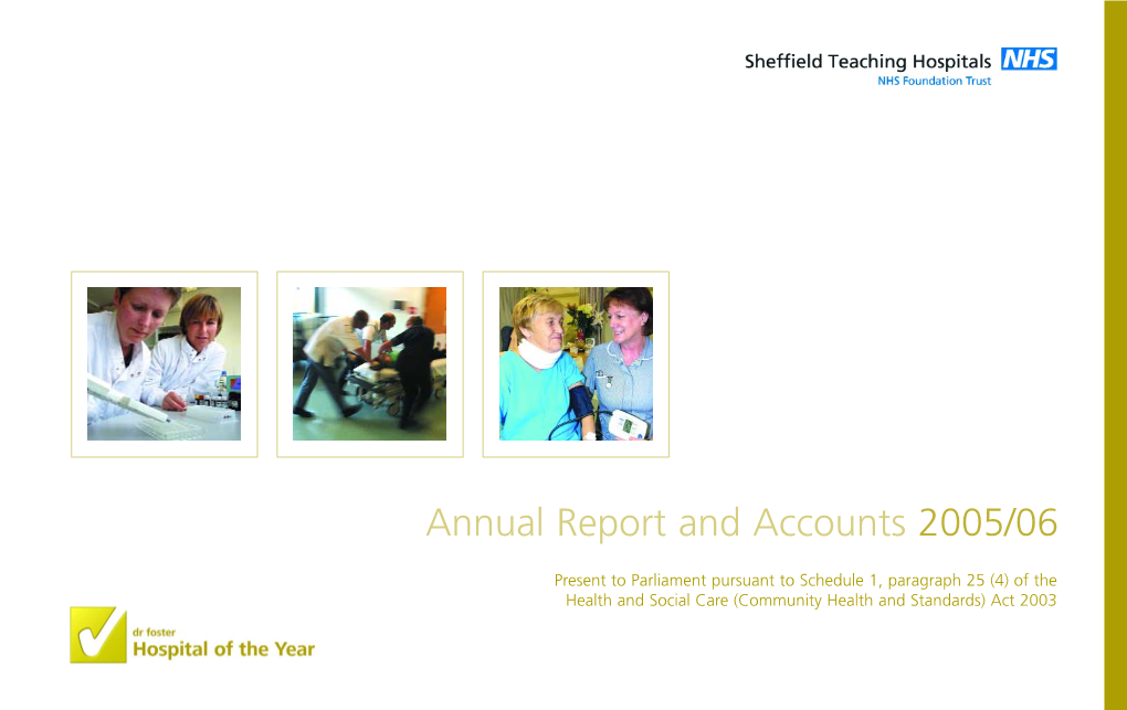 Annual Report and Accounts 2005/06