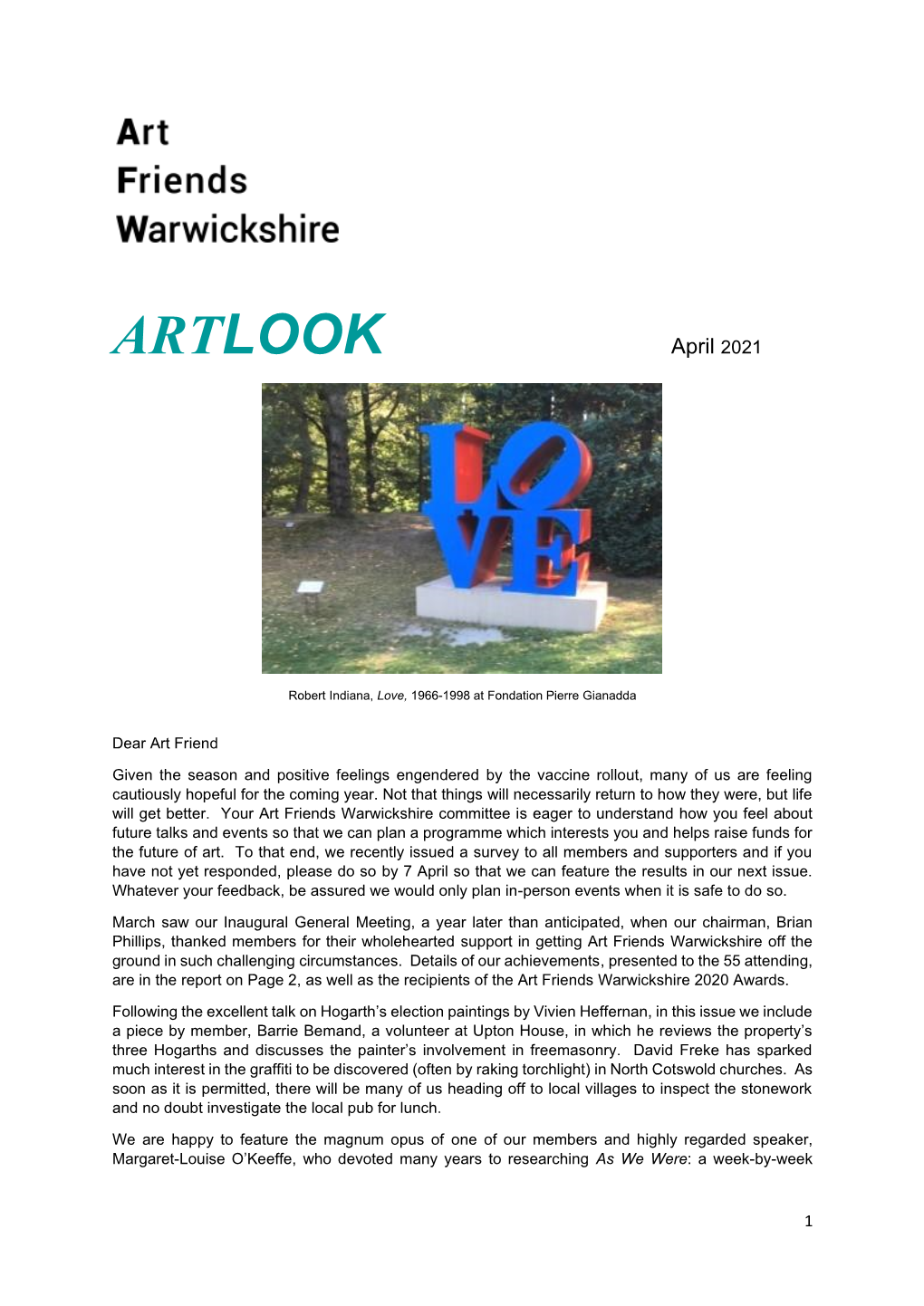 ARTLOOK 12 (April 2021)