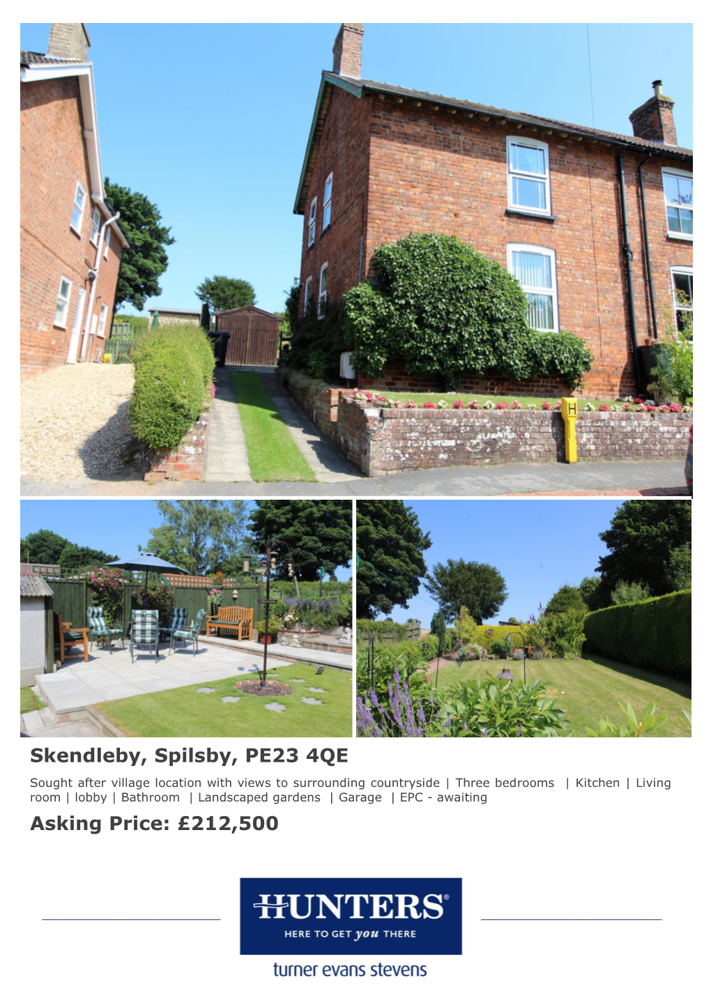 Skendleby, Spilsby, PE23 4QE Asking Price