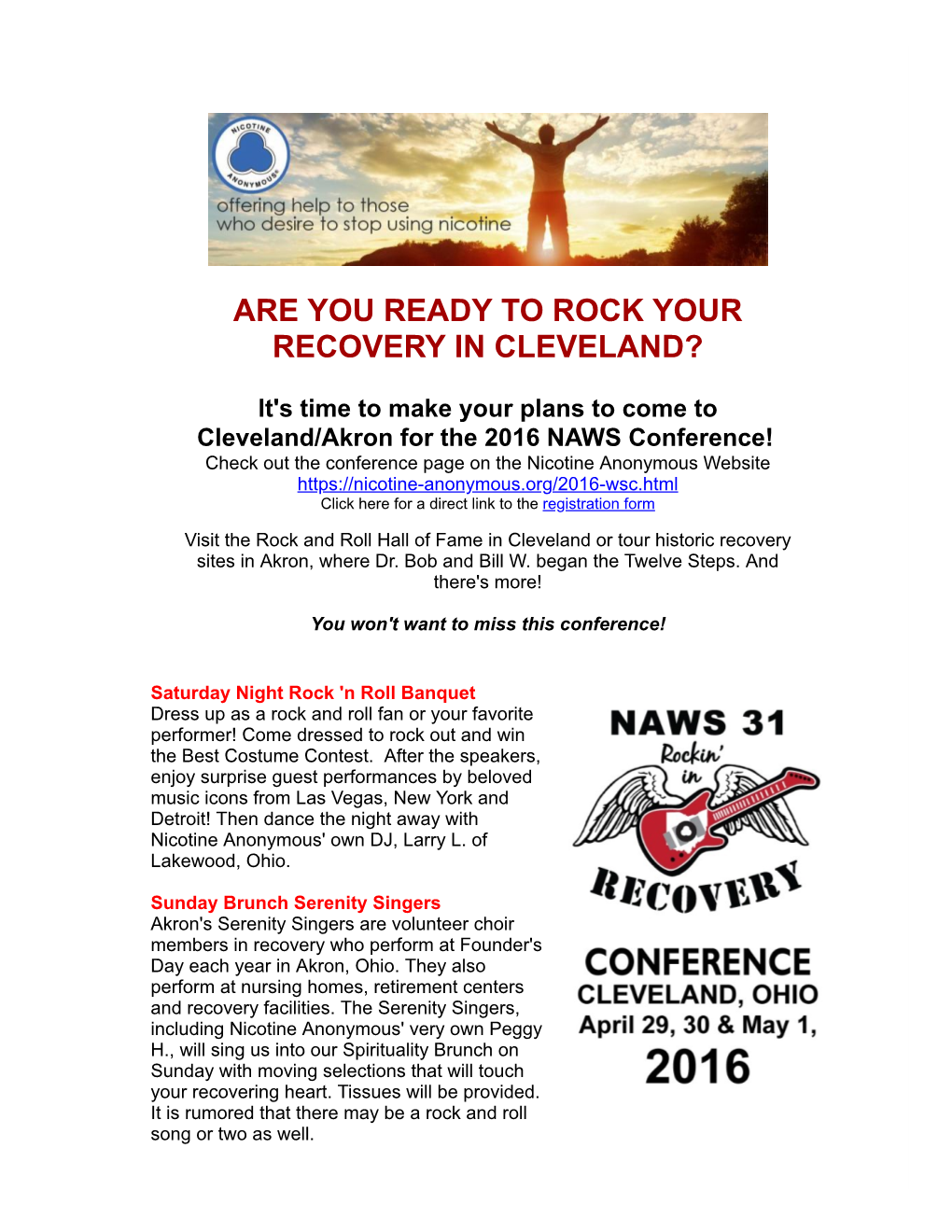 Are You Ready to Rock Your Recovery in Cleveland?