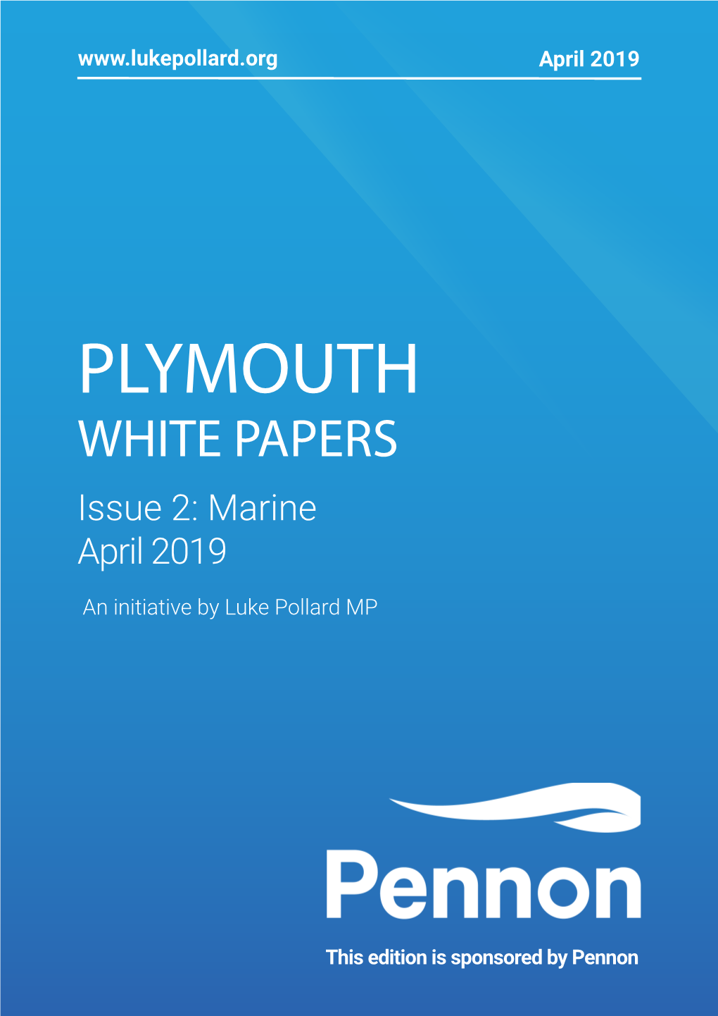 Plymouth White Papers: Marine April 2019