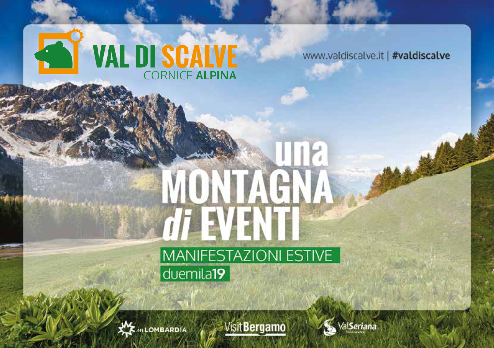 CORNICE ALPINA INDICE Eventi Durante Attività Tutta L'estate Pag