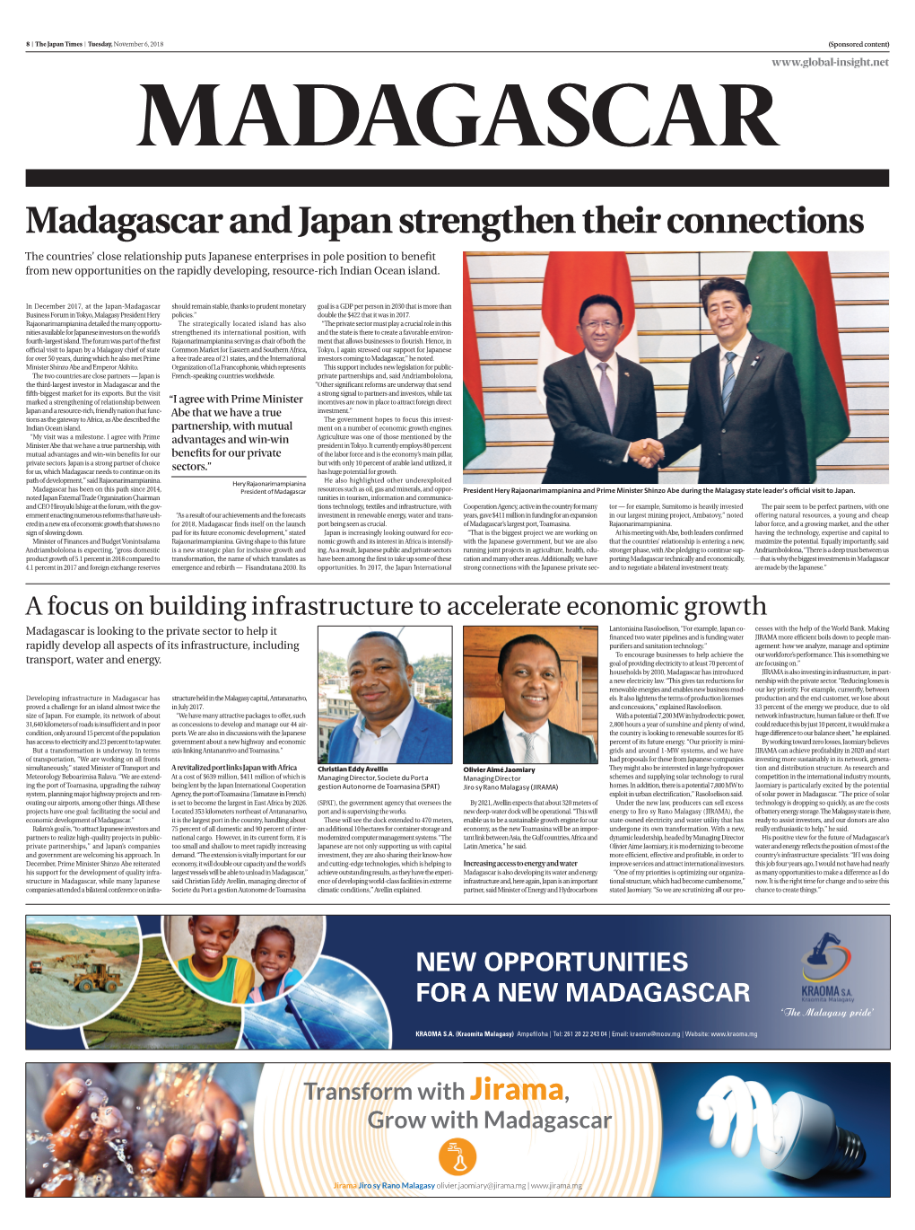 Madagascar and Japan Strengthen Their Connections