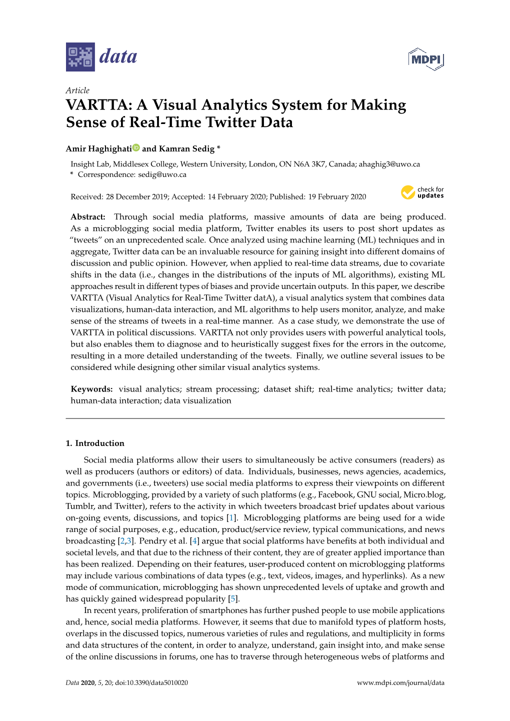 A Visual Analytics System for Making Sense of Real-Time Twitter Data