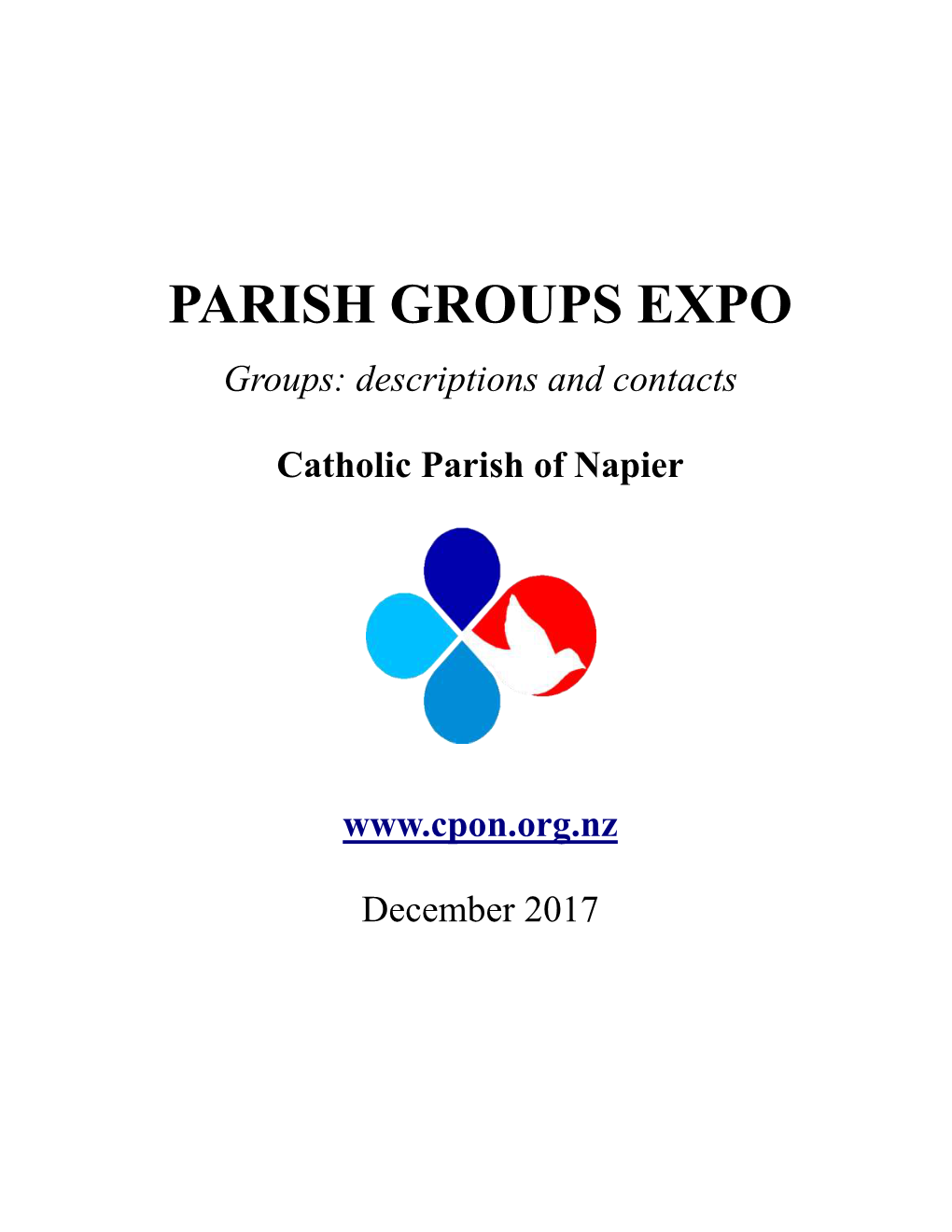 Parish Groups Expo