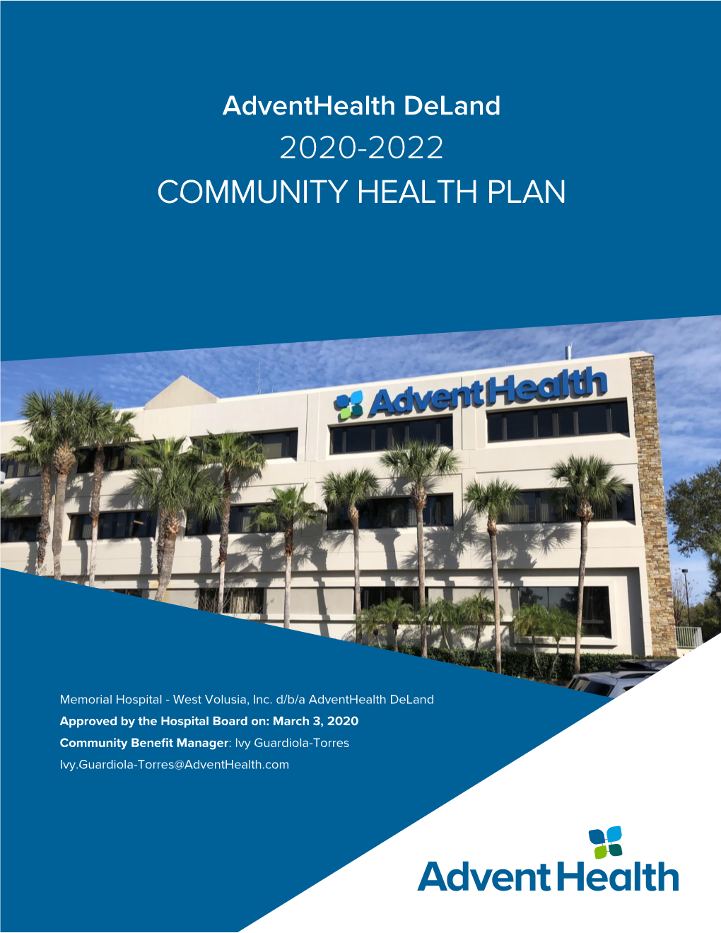 2020-2022 Community Health Plan