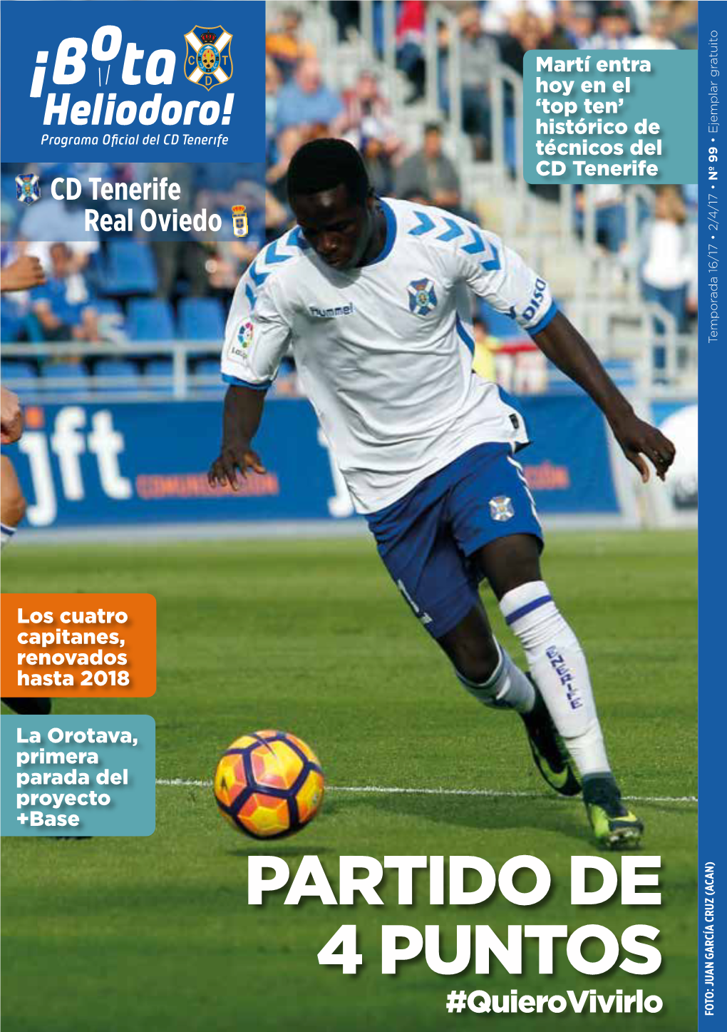 CD Tenerife-Real Oviedo De Liga (Por Rafael Clavijo) Constante, También Sabe Vivir En El Área TEMP