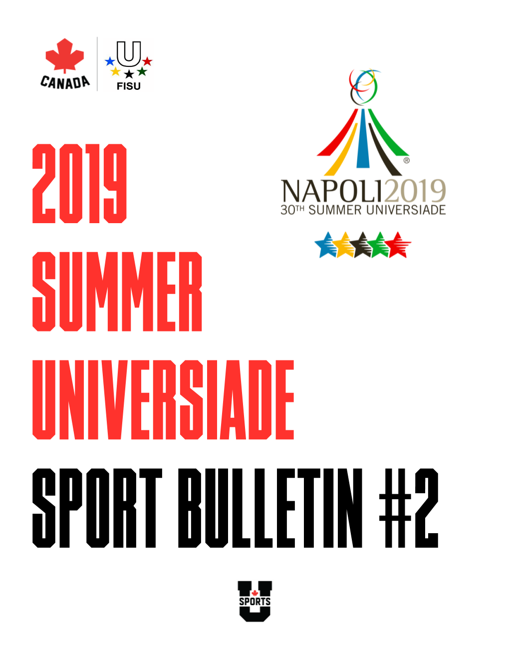 Summer Universiade Sports Bulletin #2