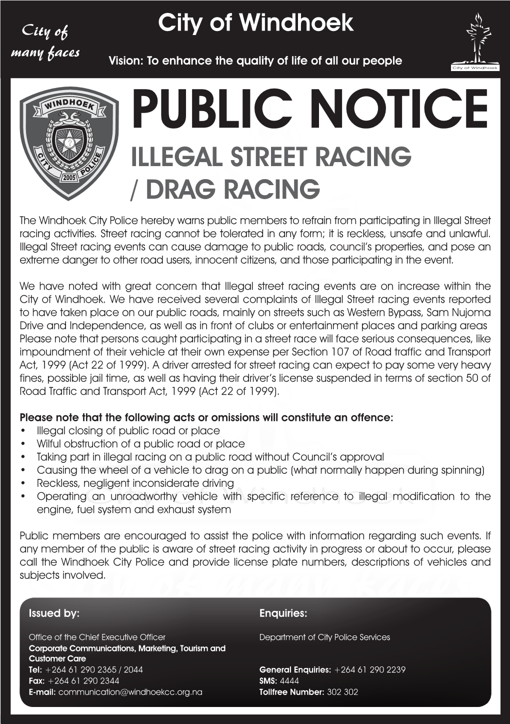 Public Notice