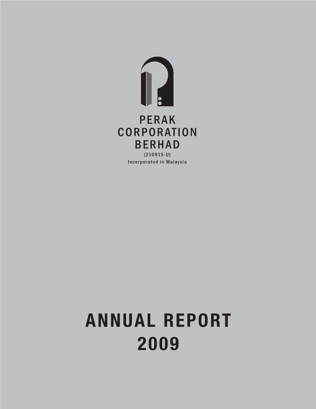 Annual Report 2009 Report Annual
