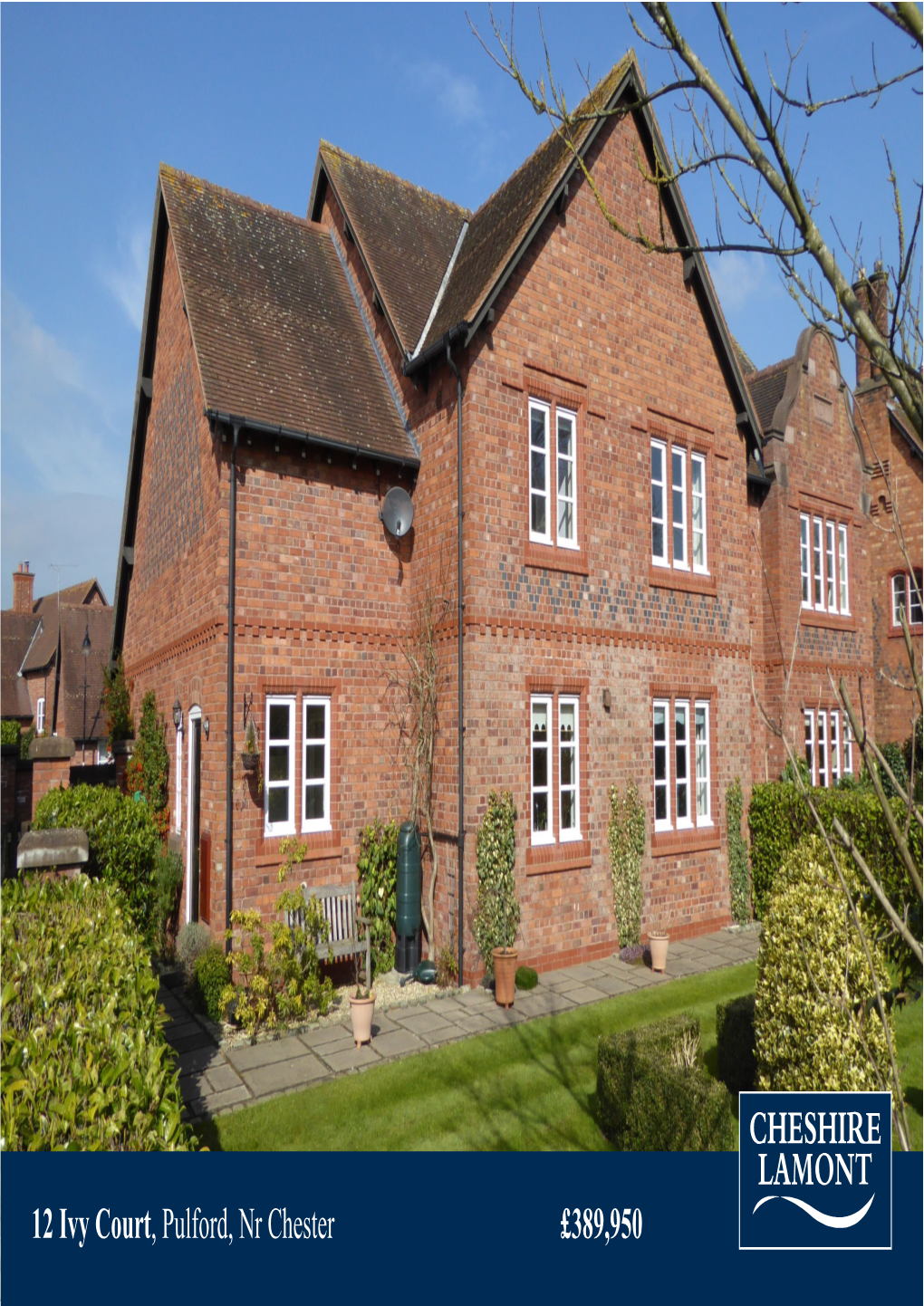12 Ivy Court, Pulford, Nr Chester £389,950