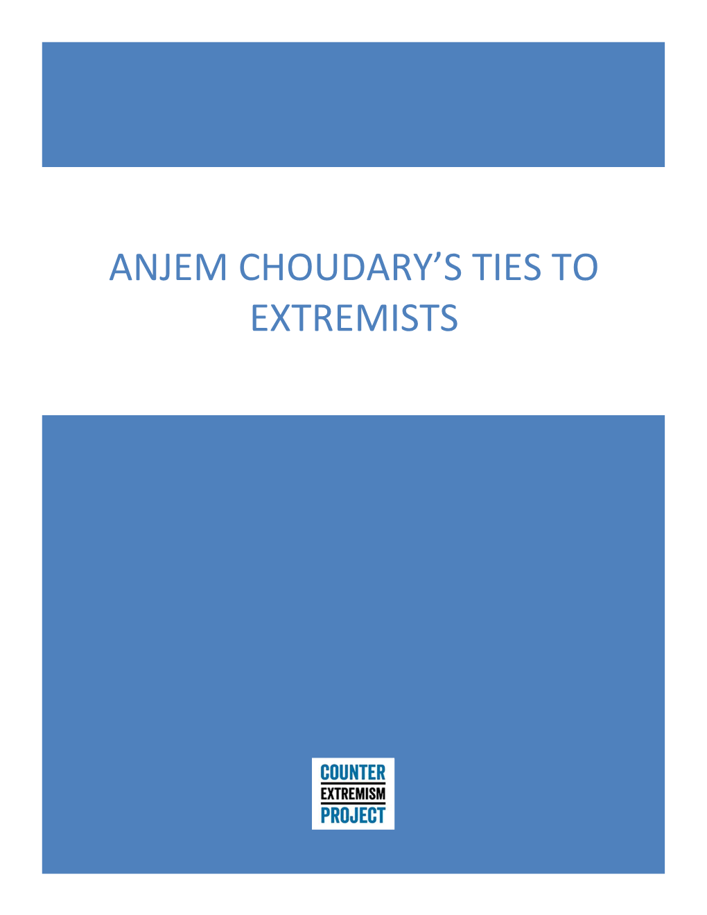 Anjem Choudary's Ties to Extremists