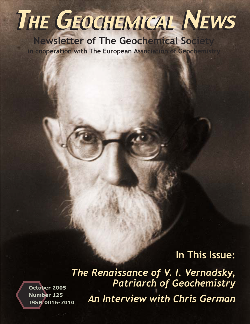 The Geochemical News the Renaissance of V.I