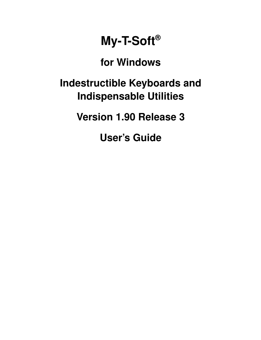 For Windows Indestructible Keyboards And