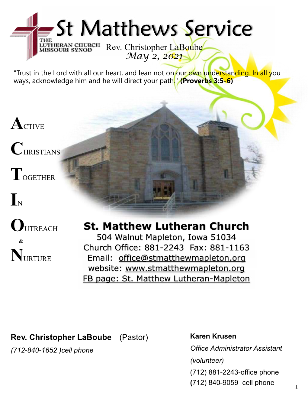 St Matthews Service