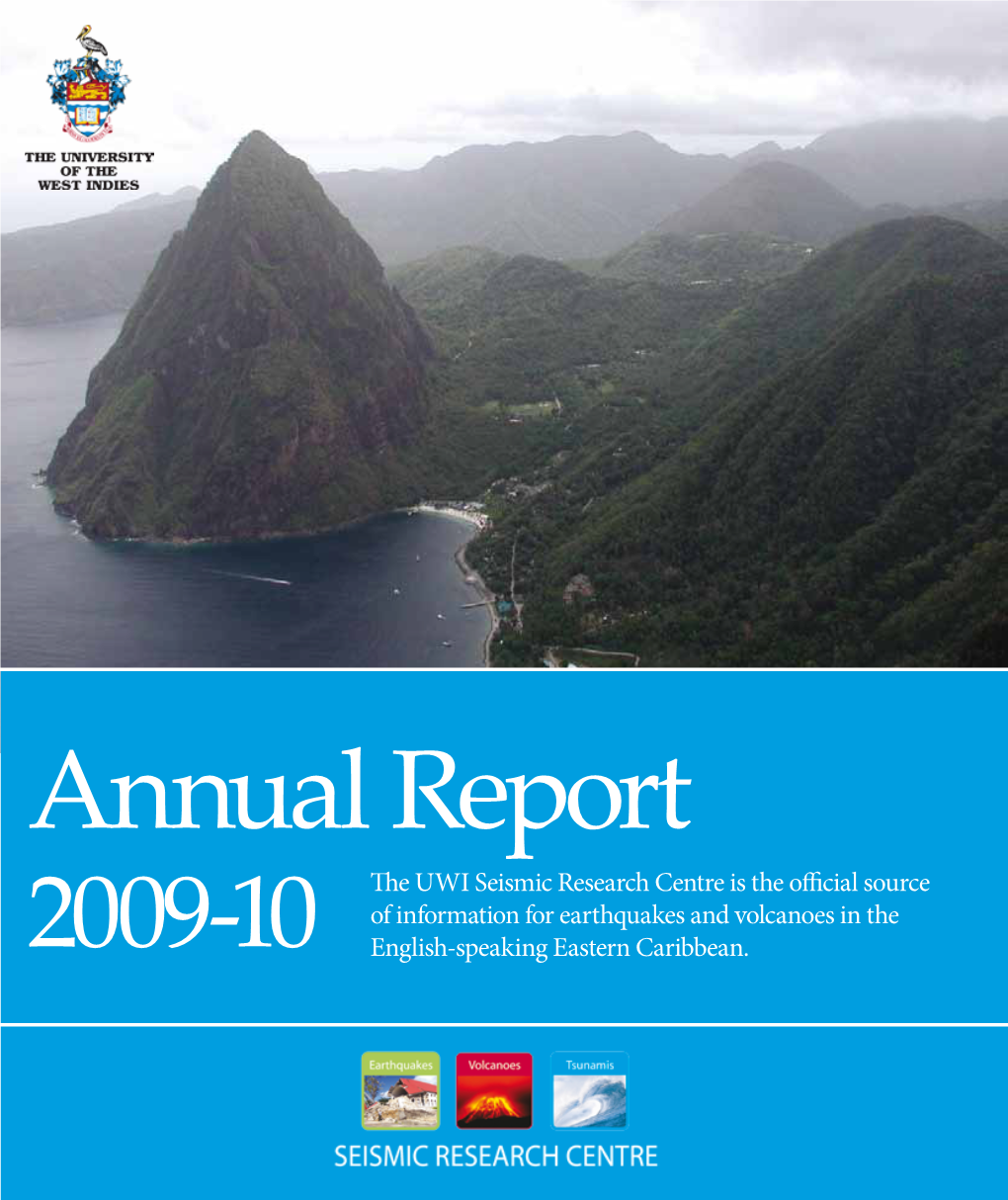 UWI Seismic Research Centre Annual Report 2009-2010