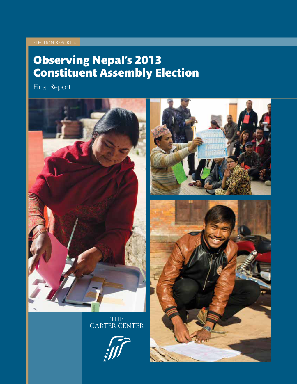 Observing Nepal's 2013 Constituent Assembly Election (PDF)