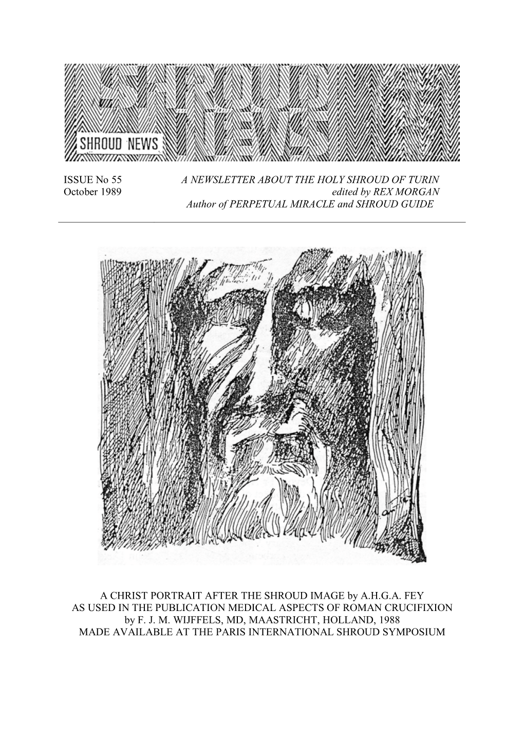 Shroud News Issue #55 October 1989