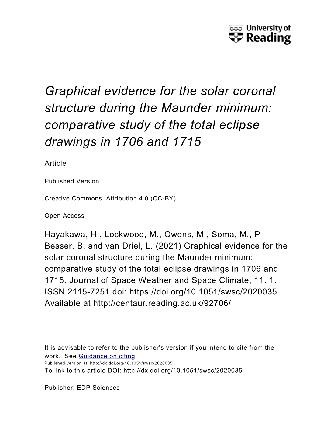 Comparative Study of the Total Eclipse Drawings in 1706 and 1715