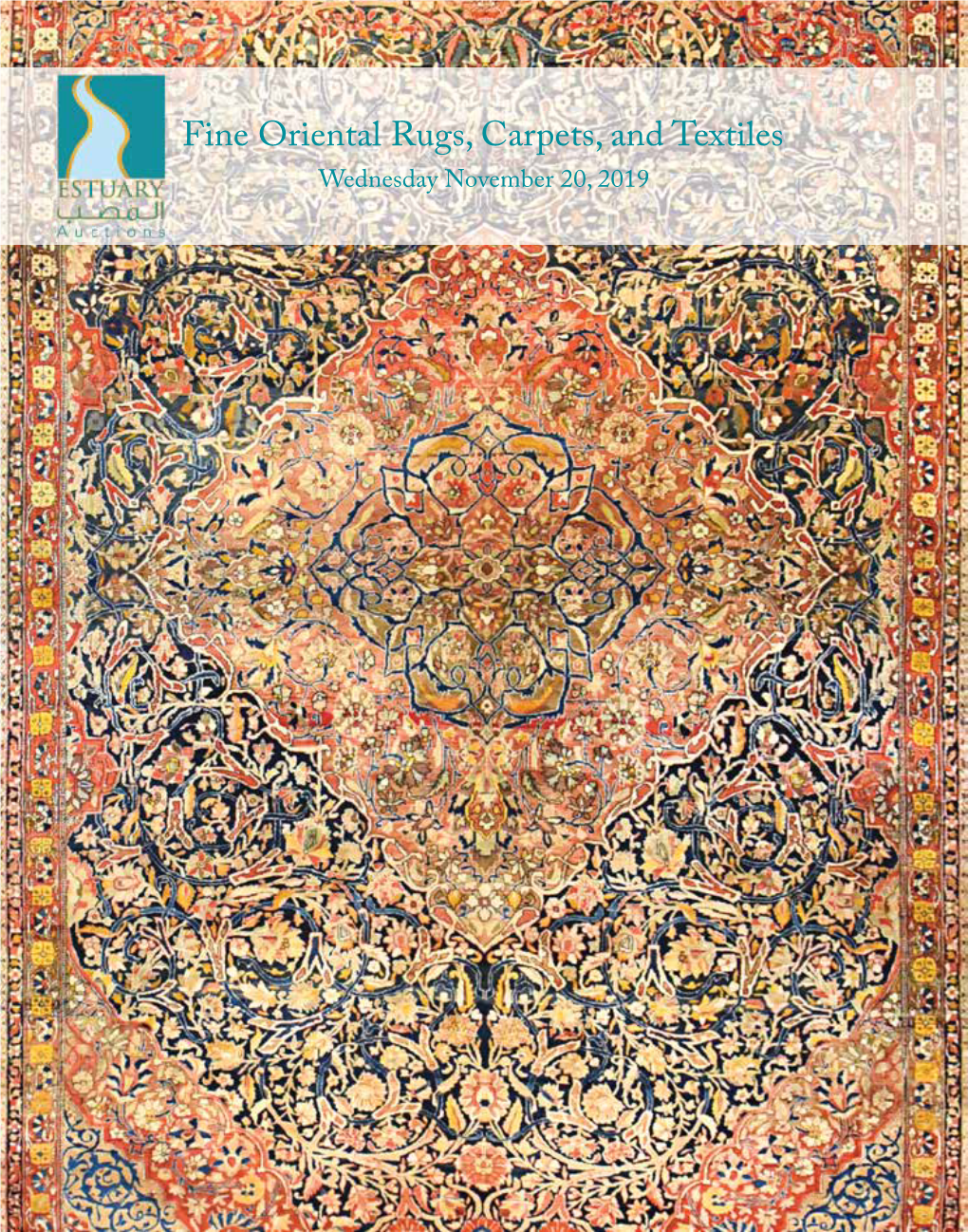 Fine Oriental Rugs, Carpets, and Textiles November 20, 2019