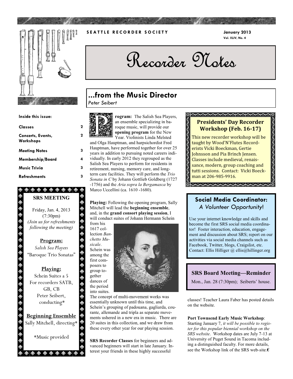 Recorder Notes