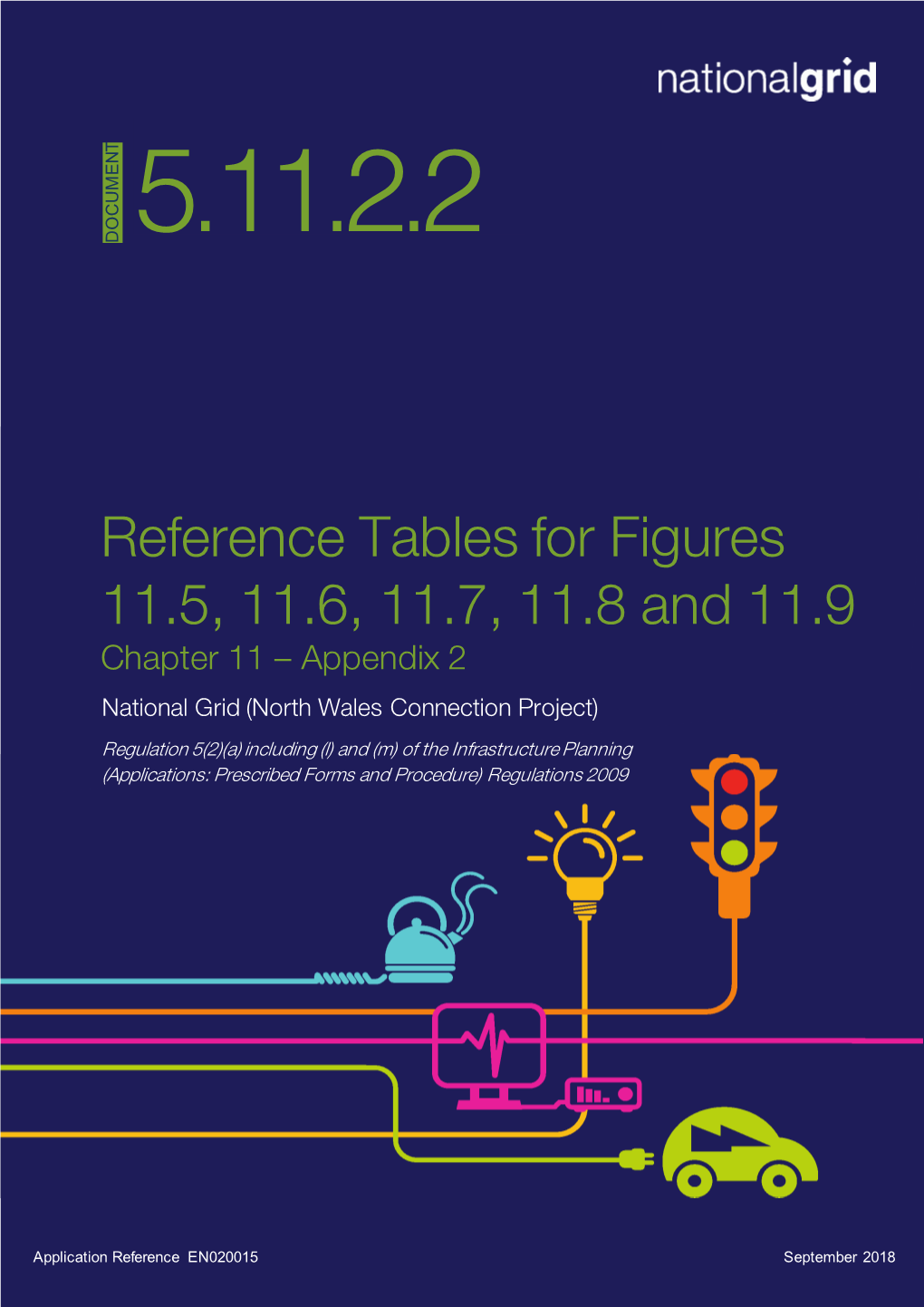 Reference Tables for Figures 11.5, 11.6, 11.7, 11.8 and 11.9 Document 5.11.2.2 I