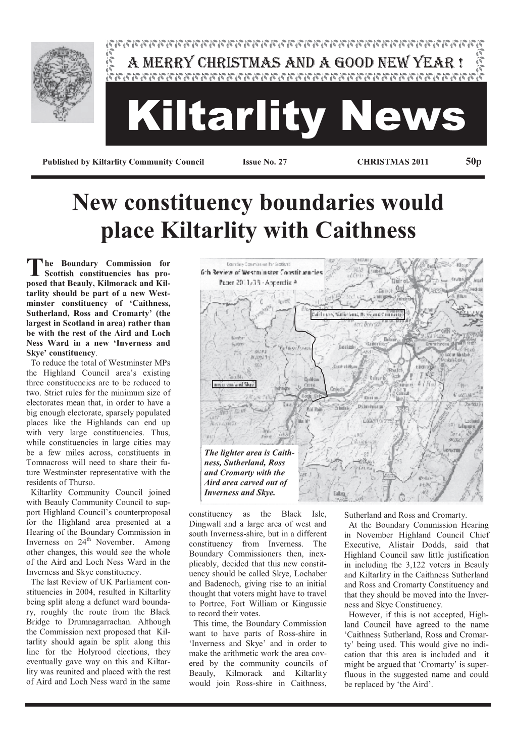 Kiltarlity News