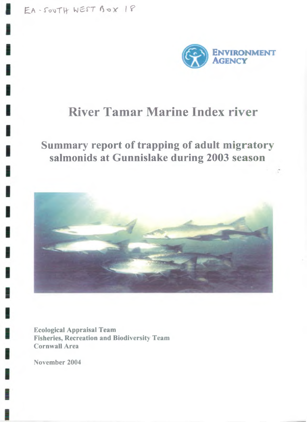 River Tamar Marine Index River